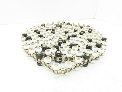 Tsubaki RS50 Chain Lambda Stainless Outboard Rollers 35.5' Long 50 Size