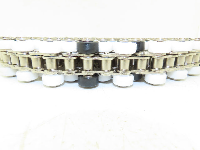 Tsubaki RS50 Chain Lambda Stainless Outboard Rollers 35.5' Long 50 Size