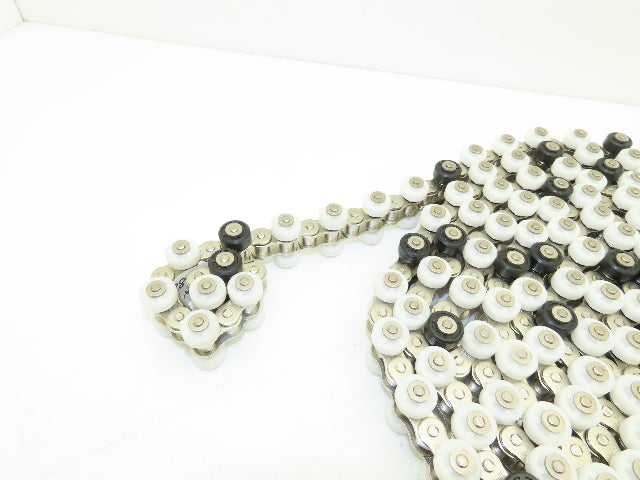 Tsubaki RS50 Chain Lambda Stainless Outboard Rollers 35.5' Long 50 Size