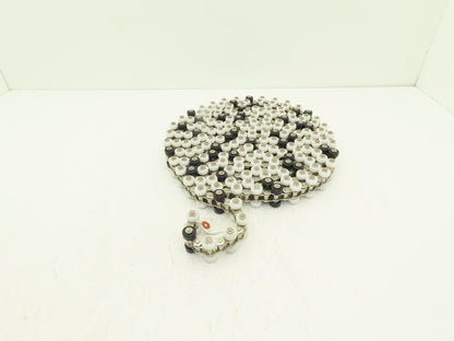 Tsubaki RS50 Chain Lambda Stainless Outboard Rollers 35.5' Long 50 Size