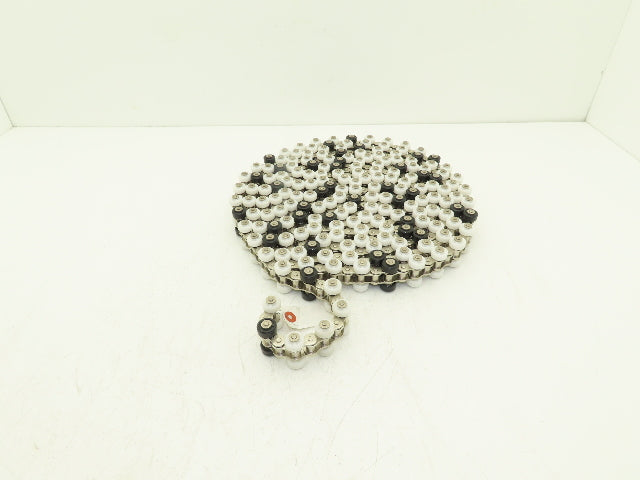 Tsubaki RS50 Chain Lambda Stainless Outboard Rollers 35.5' Long 50 Size