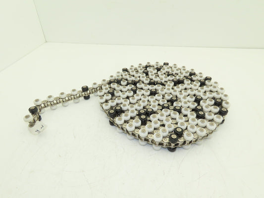 Tsubaki RS50 Chain Lambda Stainless Outboard Rollers 35.5' Long 50 Size