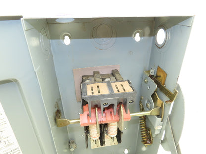 Square D H-223 Safety Disconnect Switch 100A 250VAC Fused 20HP