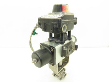 Assured Automation 1.4408-CF8M 1/2"NPT SS Ball Valve w/Pneumatic Actuator PSO45