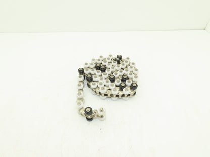 Tsubaki RS50 Chain Lambda Stainless Outboard Rollers 68" Long 50 Size