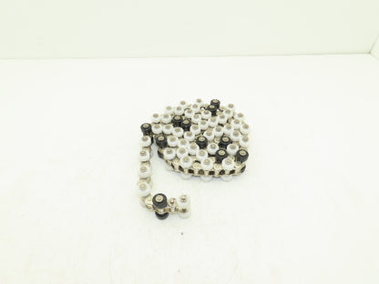 Tsubaki RS50 Chain Lambda Stainless Outboard Rollers 68" Long 50 Size