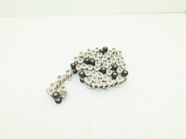 Tsubaki RS50 Chain Lambda Stainless Outboard Rollers 68" Long 50 Size