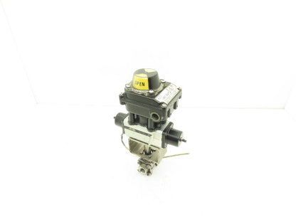 Assured Automation 1.4408-CF8M 1/2"NPT SS Ball Valve w/Pneumatic Actuator PSO15