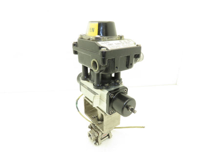 Assured Automation 1.4408-CF8M 1/2"NPT SS Ball Valve w/Pneumatic Actuator PSO15