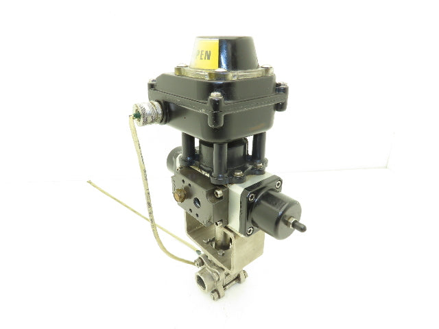 Assured Automation 1.4408-CF8M 1/2"NPT SS Ball Valve w/Pneumatic Actuator PSO15