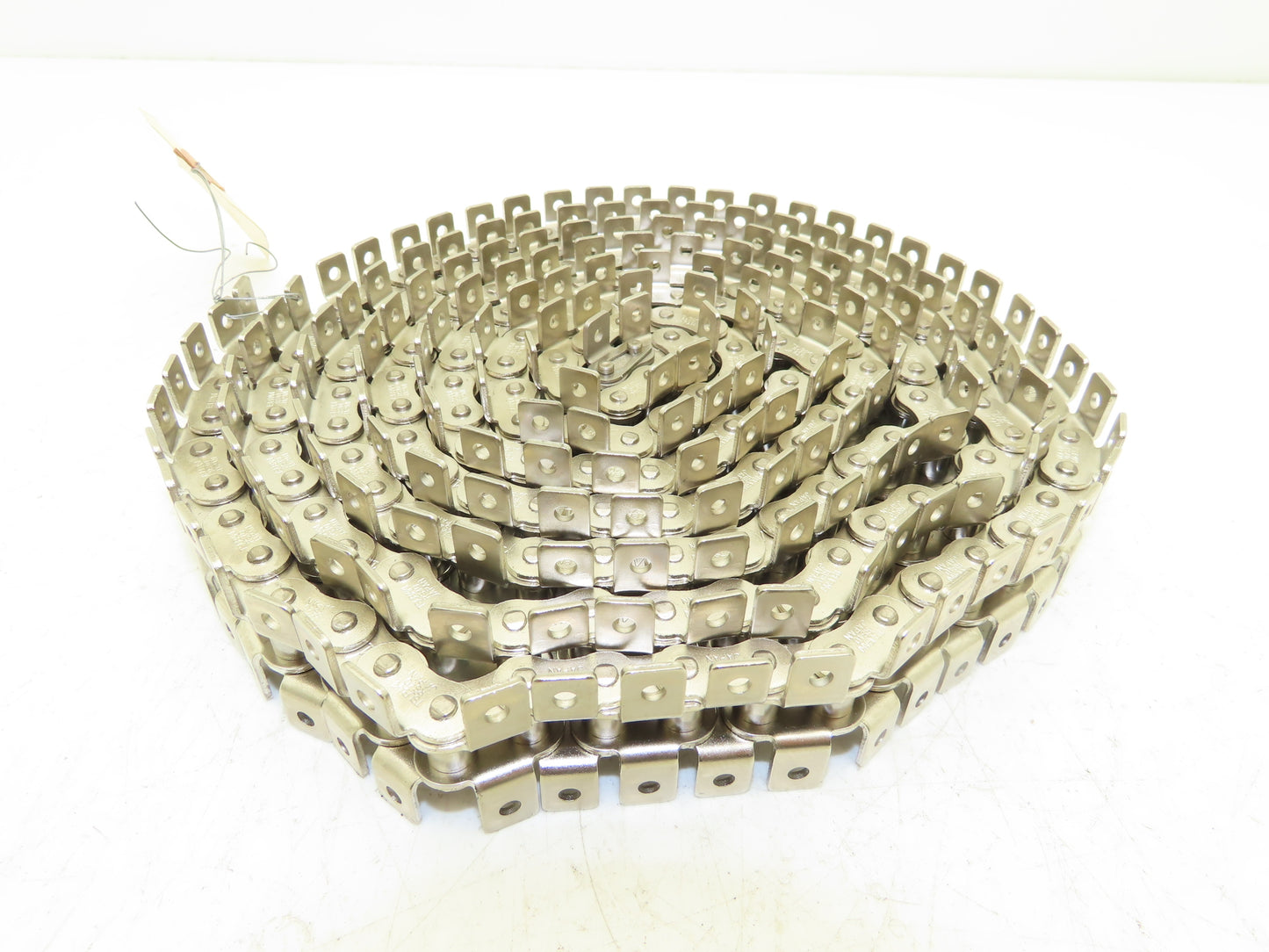 Tsubaki RS40 Chain Lambda Stainless Attachment 92" Long 1/2" Pitch 40 Size