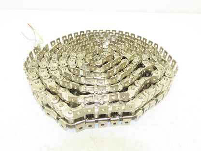 Tsubaki RS40 Chain Lambda Stainless Attachment 92" Long 1/2" Pitch 40 Size