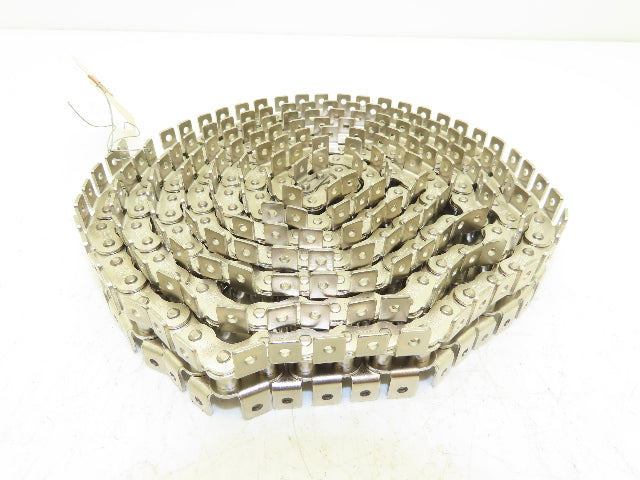 Tsubaki RS40 Chain Lambda Stainless Attachment 92" Long 1/2" Pitch 40 Size