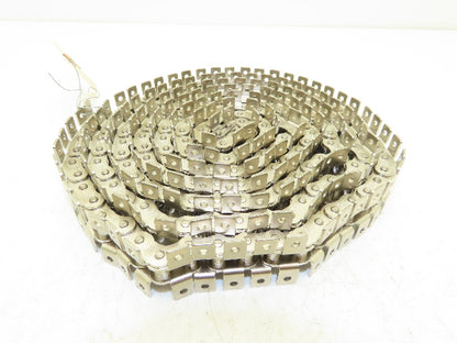 Tsubaki RS40 Chain Lambda Stainless Attachment 92" Long 1/2" Pitch 40 Size