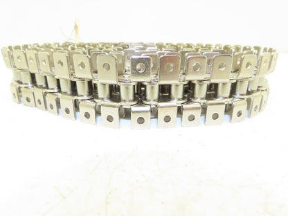 Tsubaki RS40 Chain Lambda Stainless Attachment 92" Long 1/2" Pitch 40 Size