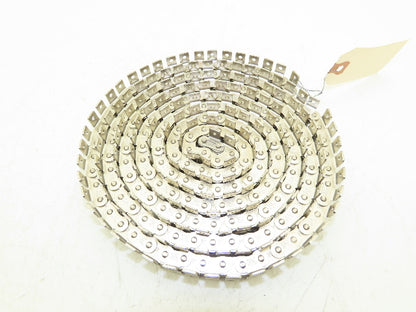 Tsubaki RS40 Chain Lambda Stainless Attachment 92" Long 1/2" Pitch 40 Size