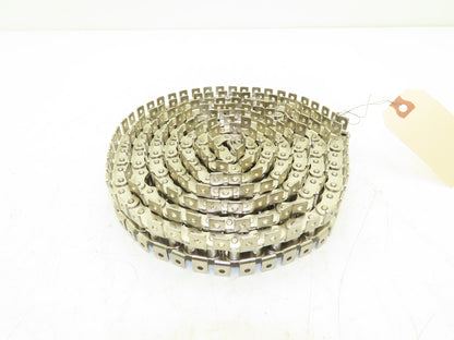 Tsubaki RS40 Chain Lambda Stainless Attachment 92" Long 1/2" Pitch 40 Size