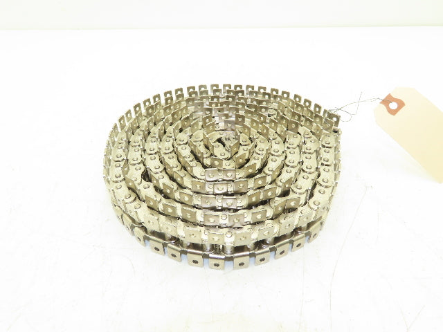 Tsubaki RS40 Chain Lambda Stainless Attachment 92" Long 1/2" Pitch 40 Size