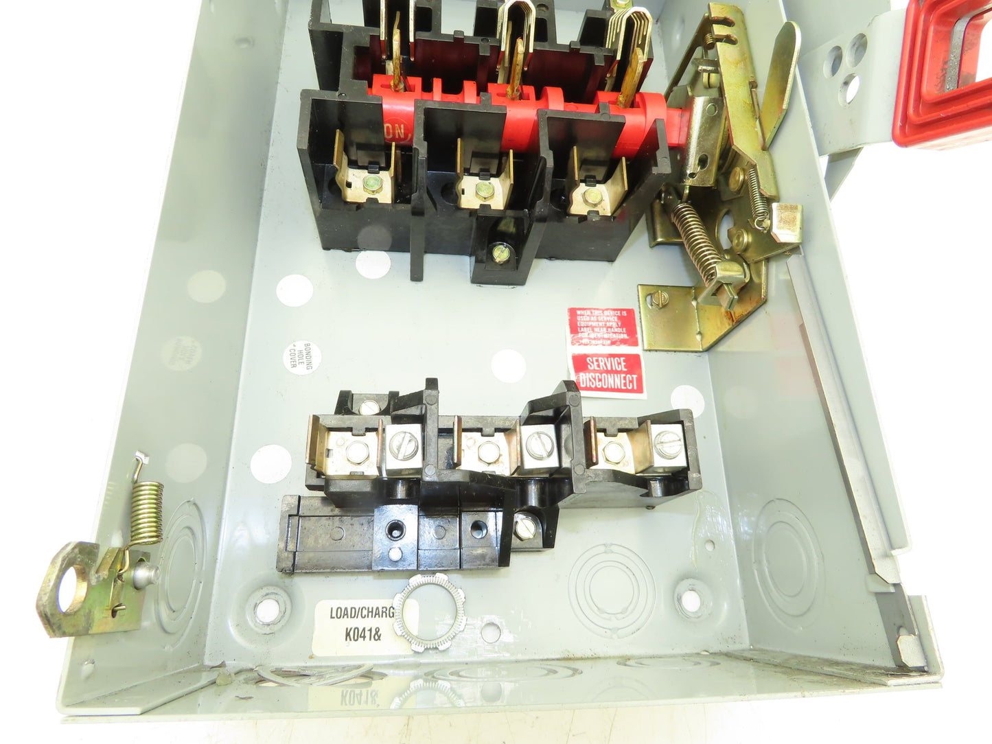 General Electric TH3361R Model 10 GE Safety Disconnect Switch 30A 600VAC Fused
