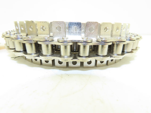 Tsubaki RS40 Chain Lambda Stainless Attachment 48" 55" Long 40 Size Lot of 3