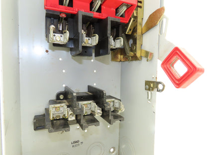 General Electric TH3362 Model 7 GE Safety Disconnect Switch 60A 600VAC