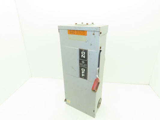 General Electric TH3362R Model 7 GE Safety Disconnect Switch 60A 600VAC