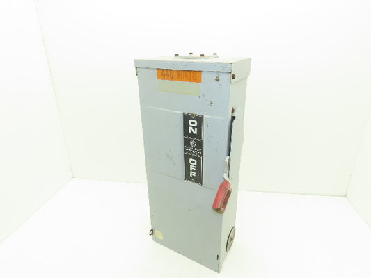 General Electric TH3362R Model 7 GE Safety Disconnect Switch 60A 600VAC