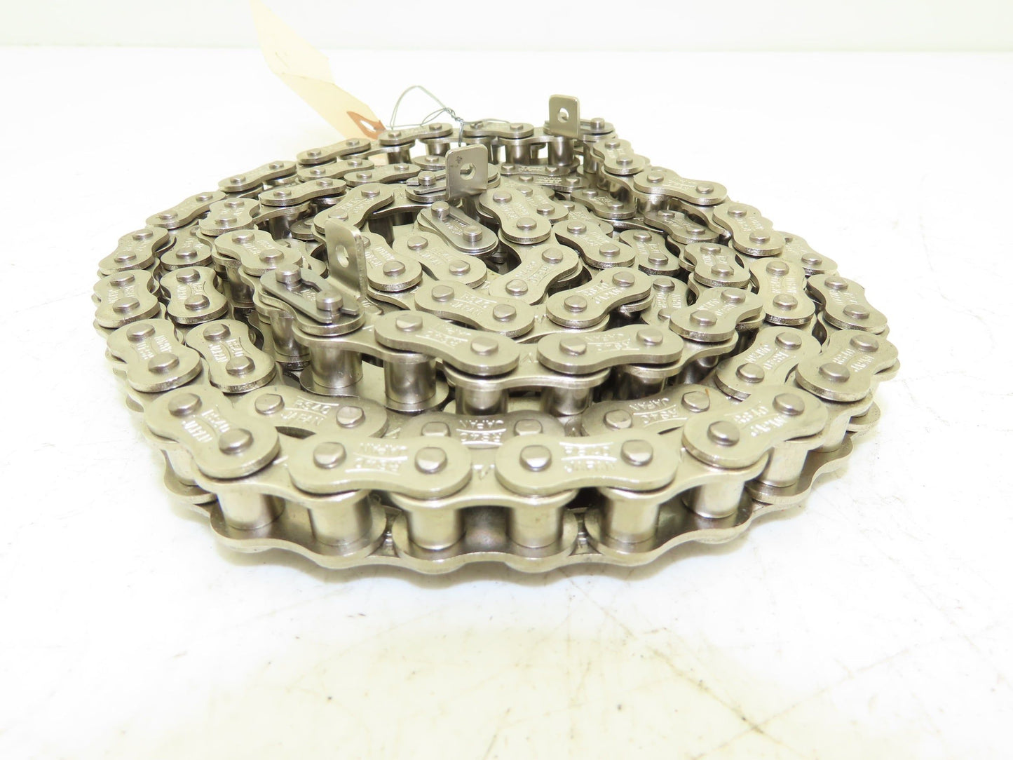 Tsubaki RS40 Chain Lambda Stainless Attachment 6' Long 40 Size 1/2" Pitch