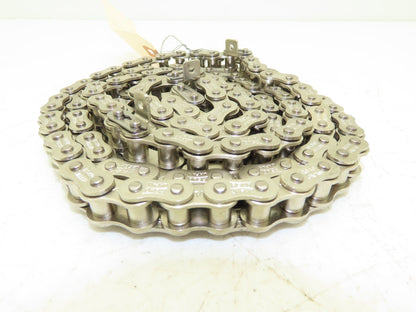 Tsubaki RS40 Chain Lambda Stainless Attachment 6' Long 40 Size 1/2" Pitch
