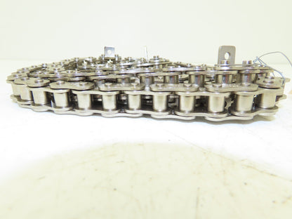 Tsubaki RS40 Chain Lambda Stainless Attachment 6' Long 40 Size 1/2" Pitch