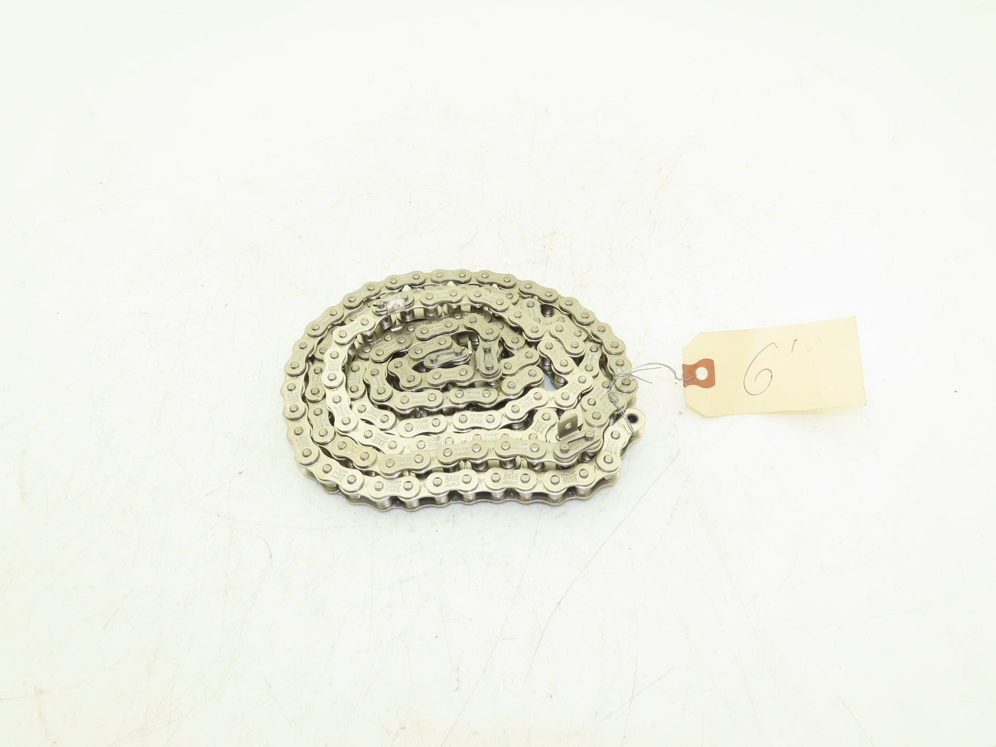 Tsubaki RS40 Chain Lambda Stainless Attachment 6' Long 40 Size 1/2" Pitch