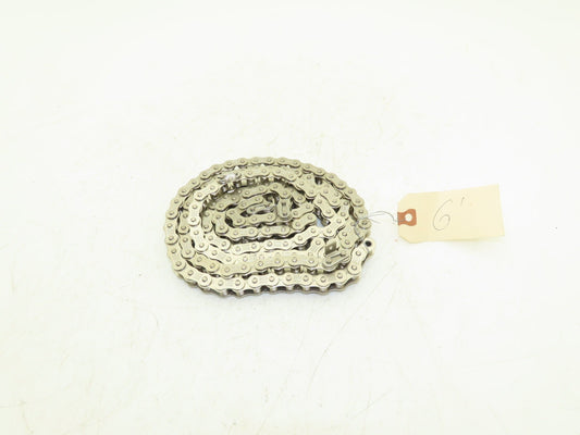 Tsubaki RS40 Chain Lambda Stainless Attachment 6' Long 40 Size 1/2" Pitch