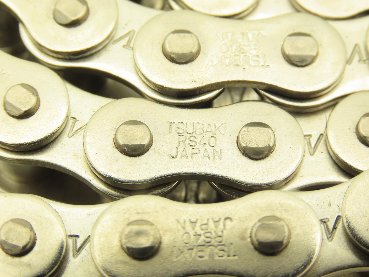 Tsubaki RS40 Chain Lambda Stainless Attachment 8' Long 40 Size 1/2" Pitch