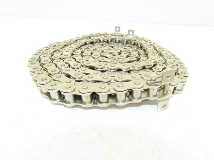 Tsubaki RS40 Chain Lambda Stainless Attachment 8' Long 40 Size 1/2" Pitch