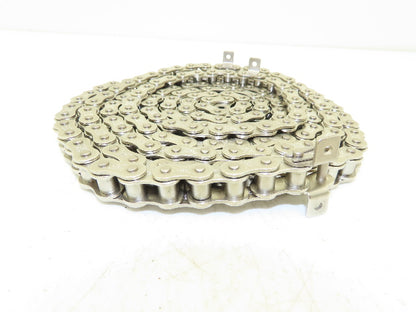 Tsubaki RS40 Chain Lambda Stainless Attachment 8' Long 40 Size 1/2" Pitch