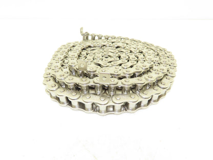 Tsubaki RS40 Chain Lambda Stainless Attachment 8' Long 40 Size 1/2" Pitch