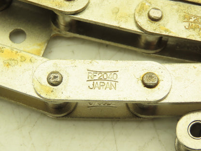 Tsubaki RF2040 Chain Attachment 18' Long Conveyor Double Pitch 1"