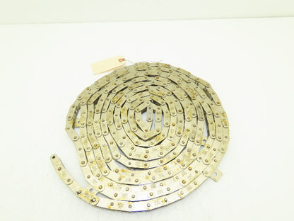 Tsubaki RF2040 Chain Attachment 18' Long Conveyor Double Pitch 1"