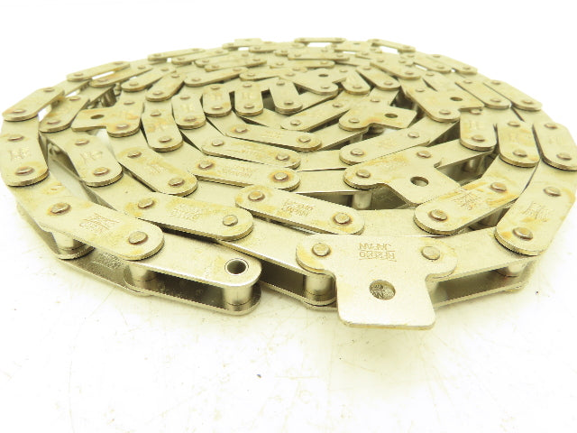 Tsubaki RF2040 Chain Attachment 9' Long Conveyor Double Pitch 1"