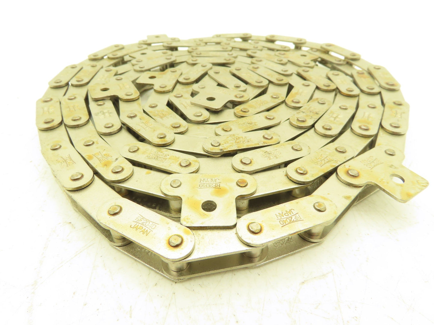 Tsubaki RF2040 Chain Attachment 9' Long Conveyor Double Pitch 1"