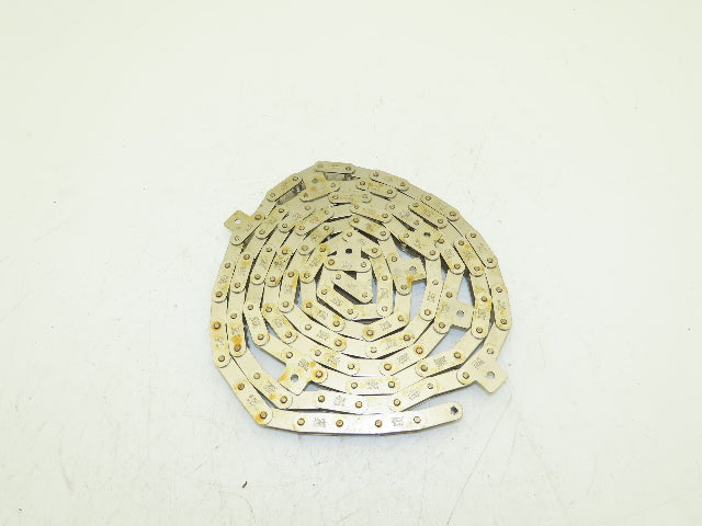 Tsubaki RF2040 Chain Attachment 9' Long Conveyor Double Pitch 1"