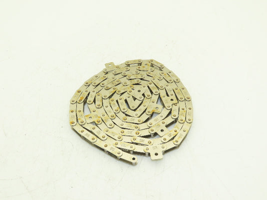 Tsubaki RF2040 Chain Attachment 9' Long Conveyor Double Pitch 1"