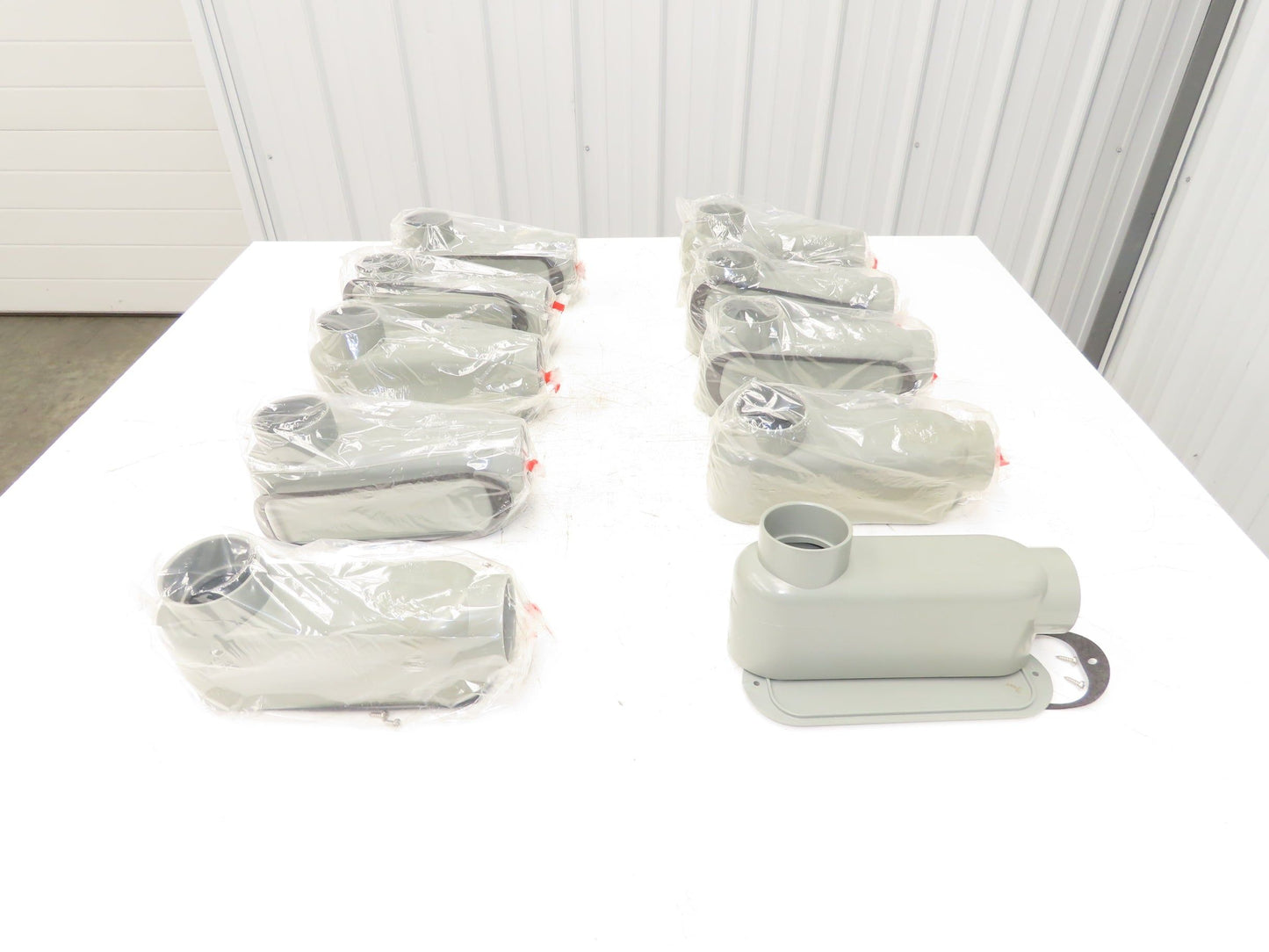 Kraloy LB20 PVC Conduit Body LB 2" Access Fitting Glue In Outdoor Lot of 10