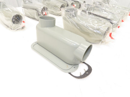 Kraloy LB20 PVC Conduit Body LB 2" Access Fitting Glue In Outdoor Lot of 10