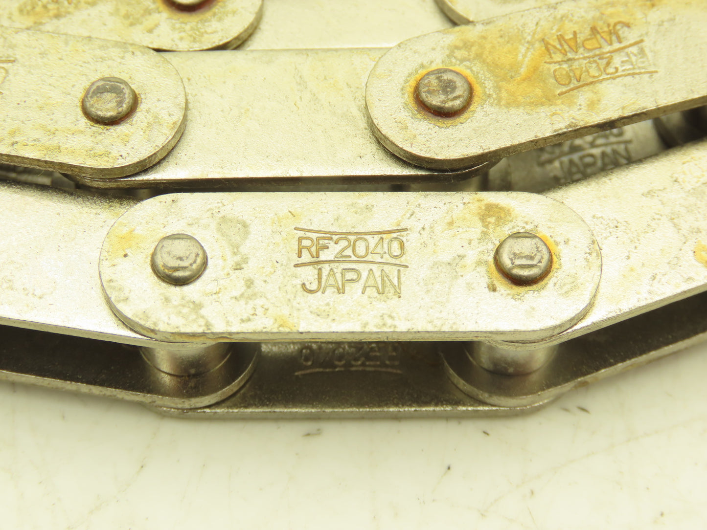 Tsubaki RF2040 Chain Attachment 55" Long Conveyor Double Pitch 1" Lot of 2