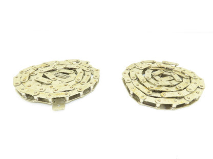 Tsubaki RF2040 Chain Attachment 55" Long Conveyor Double Pitch 1" Lot of 2