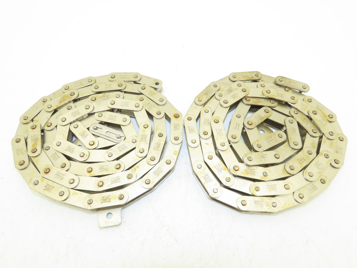 Tsubaki RF2040 Chain Attachment 55" Long Conveyor Double Pitch 1" Lot of 2