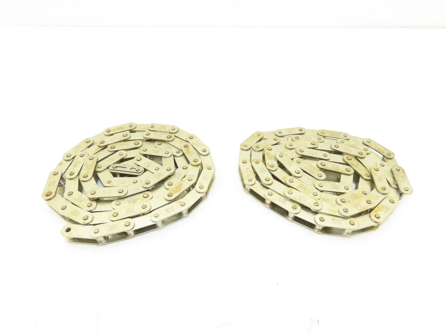 Tsubaki RF2040 Chain Attachment 55" Long Conveyor Double Pitch 1" Lot of 2