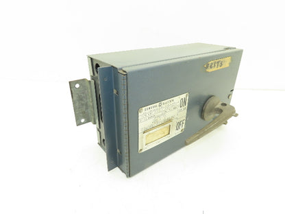 General Electric QMR36IL Fusible Interrupter 30A 3 Pole 300VAC