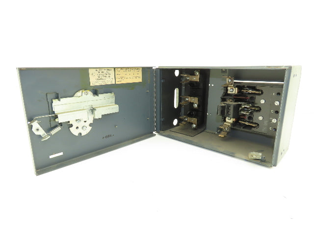 General Electric QMR36IL Fusible Interrupter 30A 3 Pole 300VAC